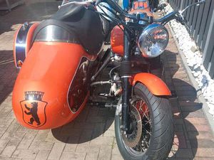 YAMAHA XVS 650 DRAGSTAR GESPANN