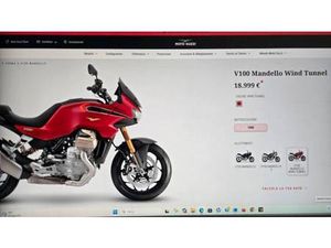 VENDO MOTO GUZZI V100 MANDELLO WIND TUNNEL (2025) NUOVA A CASTELLANZA (CODICE 9900715) - MOTO.IT