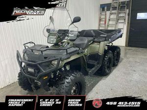 2019 POLARIS SPORTSMAN 570 BIG BOSS 6X6 EPS **BIEN ÉQUIPÉ!!**