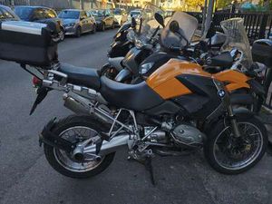 BMW R 1200 GS BORSE LATERALI E BAULETTO ARANCIONE