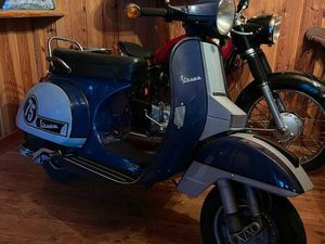 VESPA PX80 1991 4GANG ORIGINAL BLEU VIOLA P80X