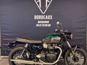 TRIUMPH BONNEVILLE T100 2025 865 CM3 | MOTO ROUTIÈRE | 160 KM | VERT | 33700 MERIGNAC