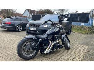 HARLEY DAVIDSON DYNA UMBAU , AIRRIDE ,BIG SPOKE,