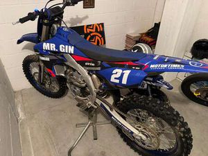 YAMAHA YZ 250 YZF 250 BLU/AZZURRO