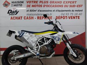 HUSQVARNA SUPERMOTO 2017 701 CM3 | MOTO SUPER MOTARD | 26 550 KM | BLANC | 06250 MOUGINS