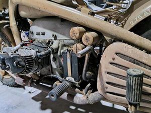 ZÜNDAPP KS750 WEHRMACHTSGESPANN NICHT BMW R75WH