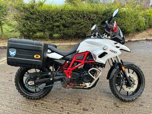 2017 66 BMW F700GS F700 F 700 GS ENDURO ADVENTURE BIKE PANNIERS XT TWIN 18K MLS