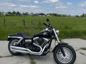 HARLEY-DAVIDSON DYNA FAT BOB J&H UITLAATSYSTEEM (STAGE 1 GETUNED) ZWART