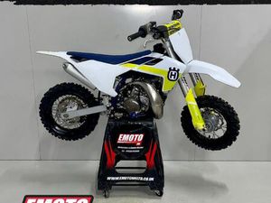 HUSQVARNA TC 50 MINI 2022 MOTOCROSS BIKE 50 CC SX @EMOTOUK - FINANCE AVAILABLE