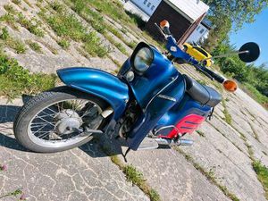 SIMSON SCHWALBE KR51/1 F - 1977 - EFFEKTLACKIERUNG - DDR PAPIERE