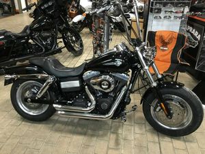 2009 HARLEY-DAVIDSON® FAT BOB® VIVID BLACK - CHROME