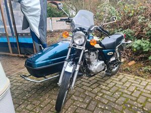 SUZUKI GN 125 GESPANN MIT BEIWAGEN STEUERFREI 3200KM