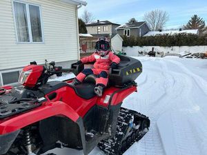 VTT HONDA FOREMAN 2021 ET CHENILLES NEUVES