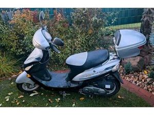 MOTORROLLER REX RS 450 MIT TOPCASE