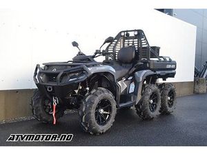 CAN-AM OULANDER MAX 700DPS 6X6 TRAKTOR REGISTRERT FOR 2 PERS / 60 KM/T. NYHET 2026