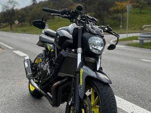 YAMAHA MT07, 48PS, GEDROSSELT, NAKED BIKE, A2