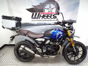 USED TRIUMPH SCRAMBLER 400 X FOR SALE IN PETERBOROUGH