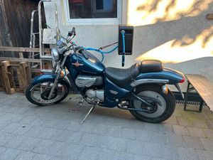 APRILIA CRUISER MOTORRAD - BLAU, GEPFLEGT