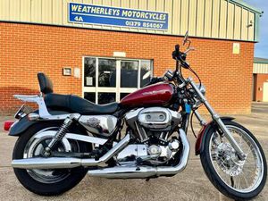 HARLEY-DAVIDSON XL 1200 C CUSTOM SPORT. WELL LOOKED AFTER EXAMPLE WITH LOW MILES