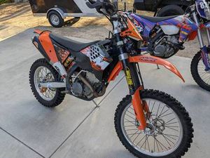2008 KTM 250 XCF-W 4 STROKE DUAL SPORT ENDURO PLATED.