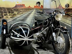 BMW R 69 S GESPANN MIT 60/6 MOTOR