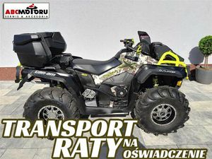 CAN-AM OUTLANDER 1000 R X-MR 2015 R. CAMO, FOX, KUFER TRANSPORT, RATY! GRYFICE