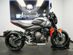 2022 TRIUMPH TRIDENT 660 SILVER ICE DIABLO RED