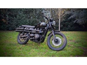 2014 (64) TRIUMPH BONNEVILLE SCRAMBLER 865 MOTORCYCLE MOTORBIKE LOW MILEAGE ULEZ