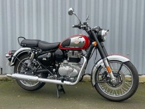 ROYAL ENFIELD CLASSIC 350 CHROME 2022 1 CM3 | MOTO ROUTIÈRE | 3 250 KM | ROUGE | 35000 RENNES