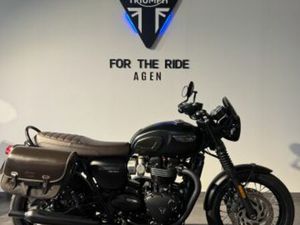 TRIUMPH BONNEVILLE T120 BLACK 2020 1200 CM3 | MOTO ROUTIÈRE | 13 129 KM | NOIR | 47550 BOE