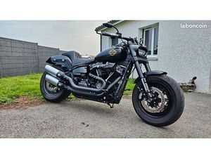 HARLEY FAT BOB 114 NOIR MAT