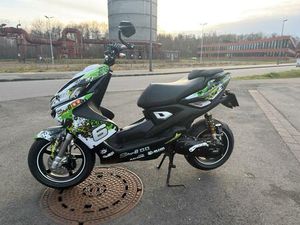 YAMAHA AEROX 70 CCM EINGETRAGEN MIT TÜV EINZELSTÜCK 125 ZULASSUNG