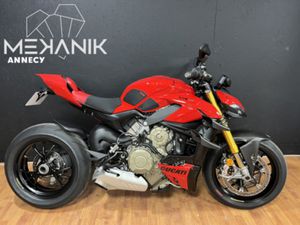 DUCATI STREETFIGHTER V4 S 2024 1103 CM3 | MOTO ROADSTER | 7 500 KM | ARGENT | 74600 SEYNOD