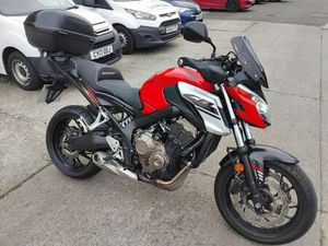 2017 17 HONDA CB 650 FA-H CB650 FA LUGGAGE TOURING EXTRAS HPI CLEAR NEW MOT