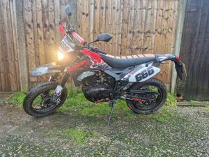 LEXMOTO ADRENALINE 125 - 12 MONTHS MOT - CUSTOM GRAPHICS/EXHAUST