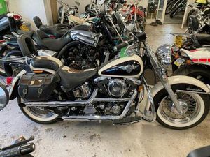 HARLEY-DAVIDSON FLSTC HERITAGE NOSTALGIA COW GLIDE 1340 EVO (CLASSIC MOTORCYCLE