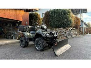 SUZUKI KINGQUAD 750 ATV 4X4 MIT SCHNEESCHILD & SEILWINDE