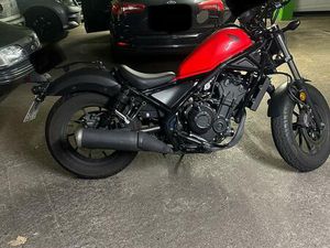 HONDA CMX 500 REBEL MATT SCHWARZ/ROT A2-TAUGLICH