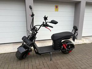 ROLEKTRO E-CHOPPER / E-ROLLER SCHWARZ, 45 KM/H LITHIUM AKKU