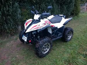 TGB TARGET 600 QUAD ATV ALLRAD WINDE SCHNEEPFLUG