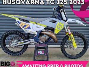 HUSQVARNA TC 125 2023 - ONLY 25 HOURS - DEP PIPE - GREAT CONDITION