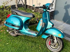 VESPA PX 200 SCHEIBENBREMSE 210 MALOSSI 60MM LANGHUB E-STARTER