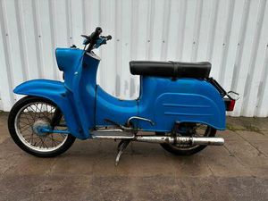 SIMSON SCHWALBE KR 51/1 BLAU 3-GANG SCHEUNENFUND LÄUFT