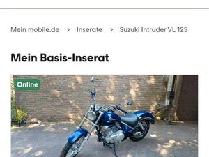 SUZUKI INTRUDER VL 125