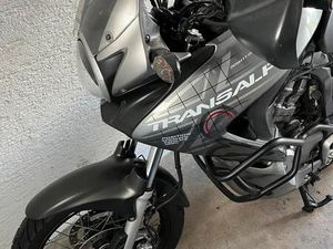 HONDA TRANSALP 700 MIT ALUKOFFERN