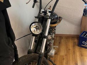 YAMAHA XS 650 STARRAHMEN ZUM FERTIG STELLEN