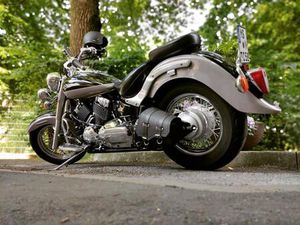 YAMAHA DRAGSTAR XVS 650 CLASSIC CHOPPER MOTORRAD SILVERTAIL