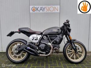 DUCATI SCRAMBLER CAFÉ RACER 800 ABS (BJ 2018) BIJNA NIEUW! — MOTOREN | DUCATI — MARKTPLAATS