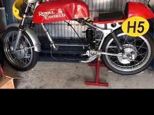 ROYAL ENFIELD CONTINENTAL 250 RENNMOTORRAD VON 1961