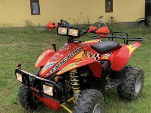 POLARIS SCRAMBLER 500 4X4 ROSSO